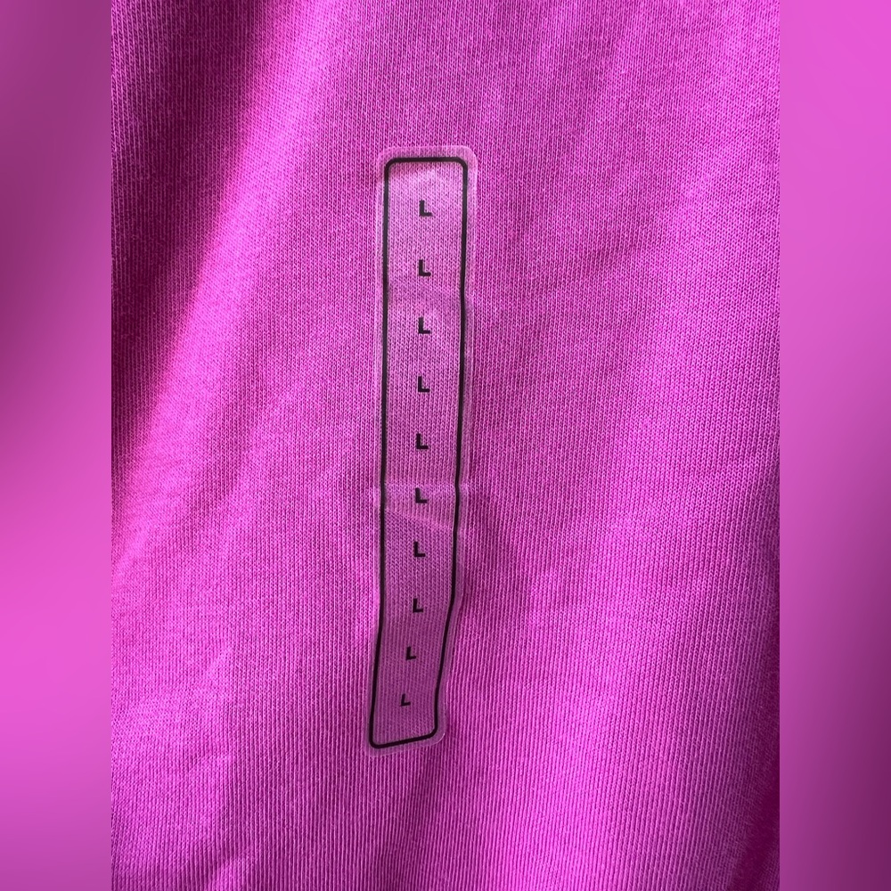 Nike - Kids  - Large - NWT - Fuchsia Hoodie - Oversized Fit - Picture 4 of 13